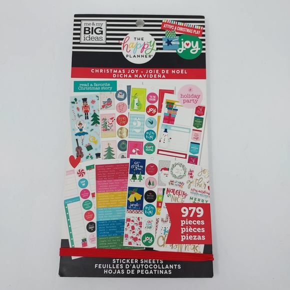 The Happy Planner Other - NEW The Happy Planner 'Christmas Joy' Sticker Sheets